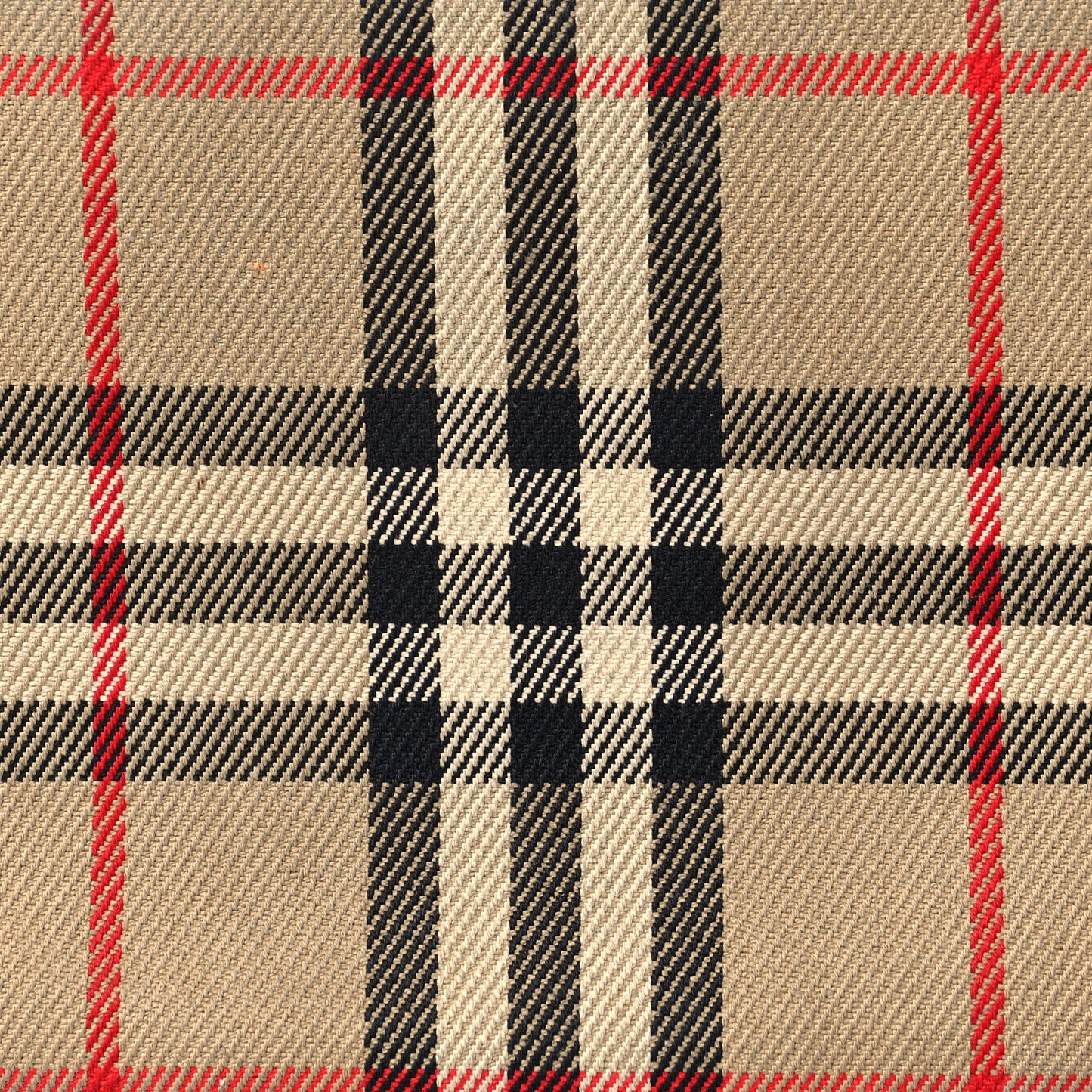 Vintage Check Calfskin Olympia Pouch Archive Beige