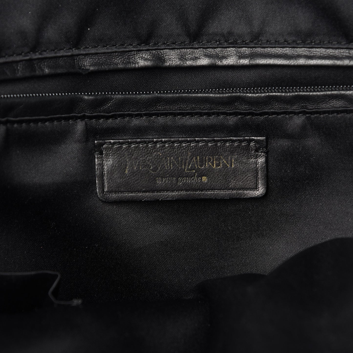 Metallic Calfskin Oversized Muse Gunmetal