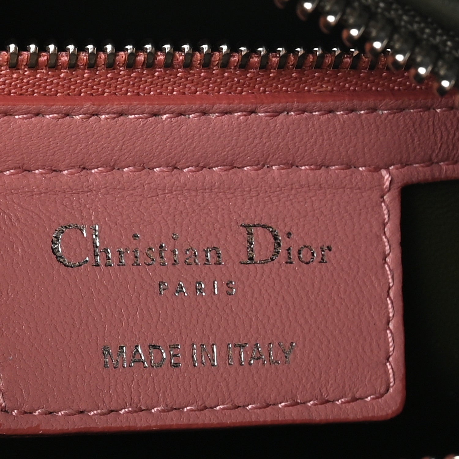 Christian Dior Lambskin Cannage Medium Tri-Color Lady Dior Light Pink 6 of 9