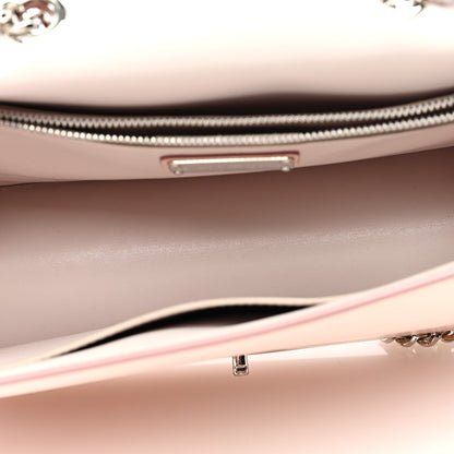 Salvatore Ferragamo Smooth Calfskin Vara Bow Chain Flap Crossbody Pink 5 of 9
