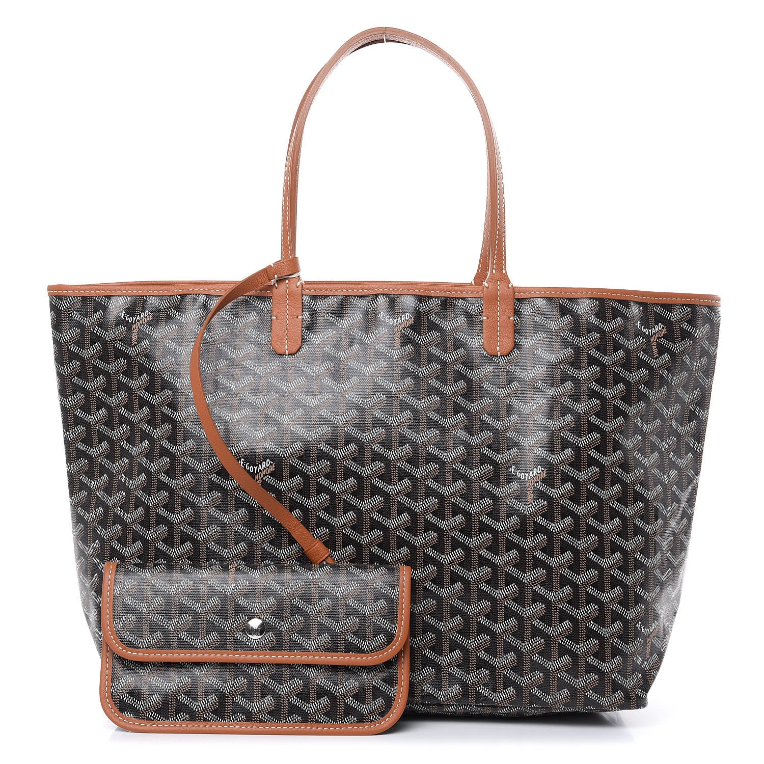 Goyard Goyardine Saint Louis PM Black Gold 1 of 10