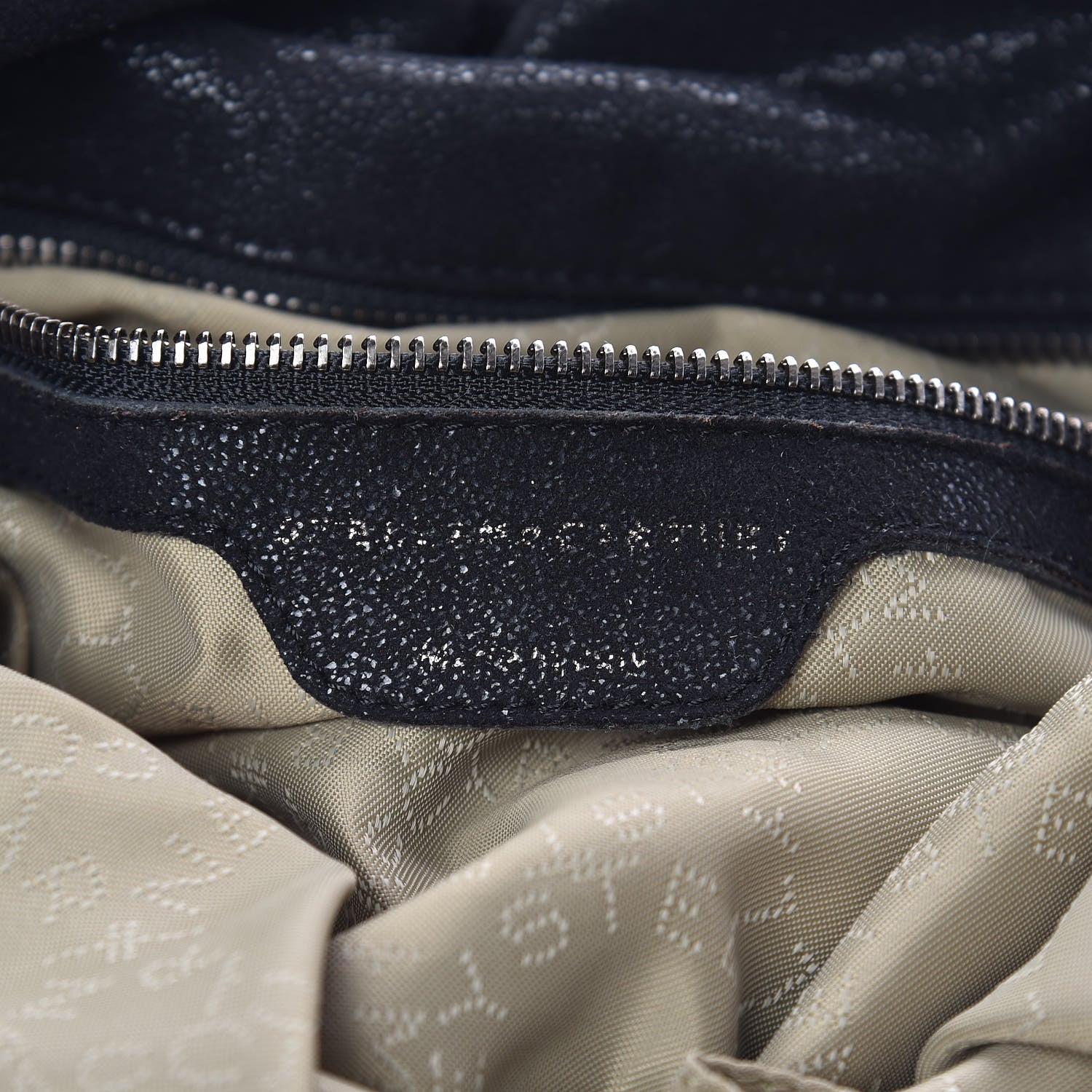 Stella McCartney Shaggy Deer Big Falabella Tote Black 6 of 13