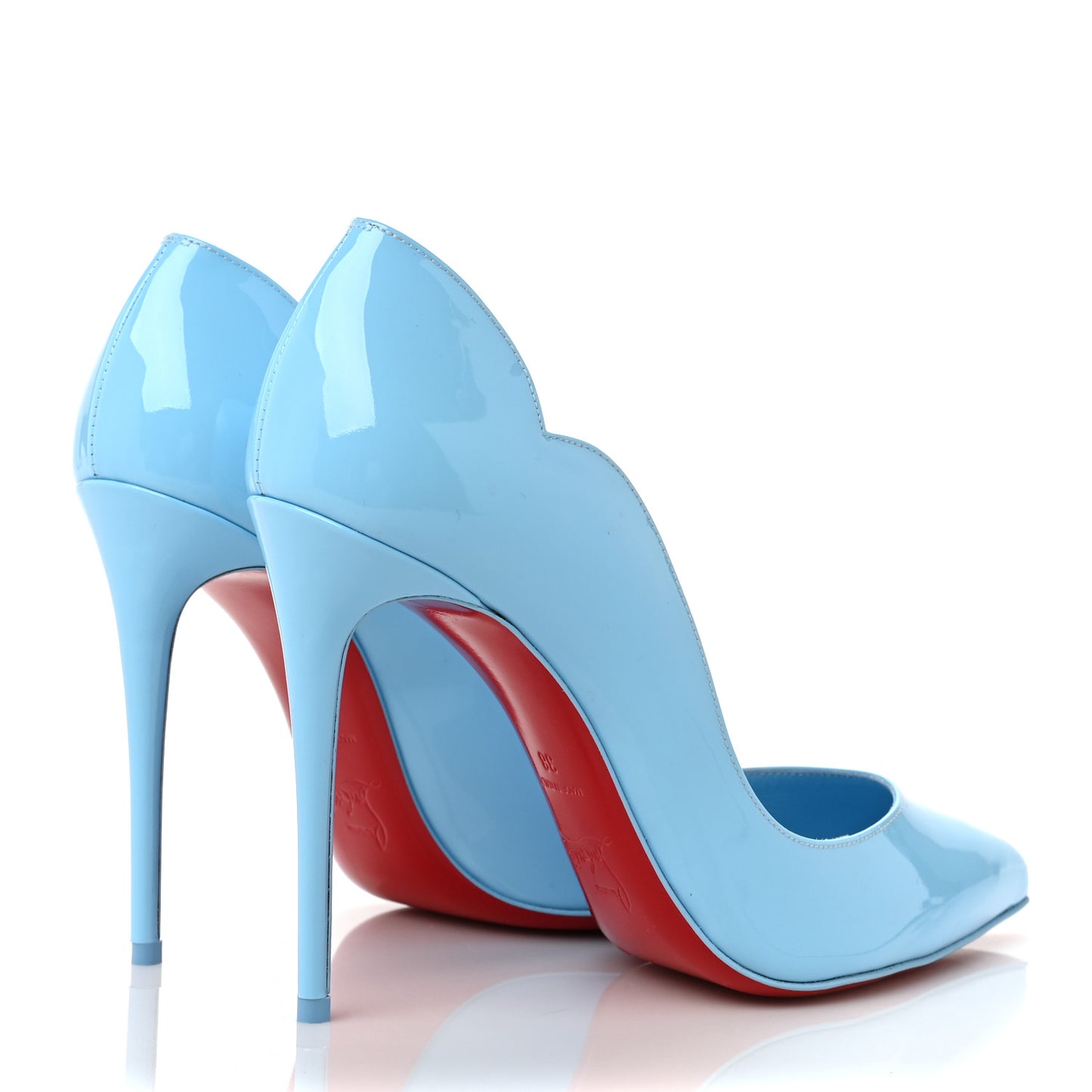 Patent Hot Chick 100 Pumps 38 Splash