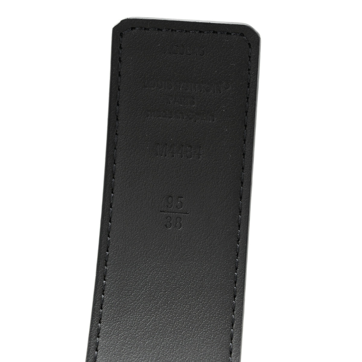 Calfskin Monogram Eclipse 35mm LV Initiales Reversible 95 38 Belt