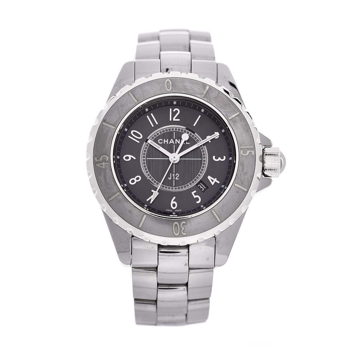 Titanium Ceramic 33mm J12 Chromatic Quartz Watch