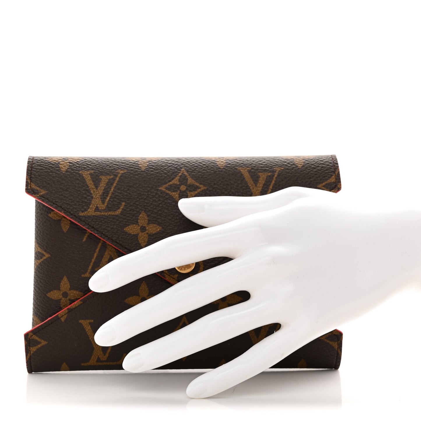 Monogram Medium Kirigami Pochette Insert Coquelicot