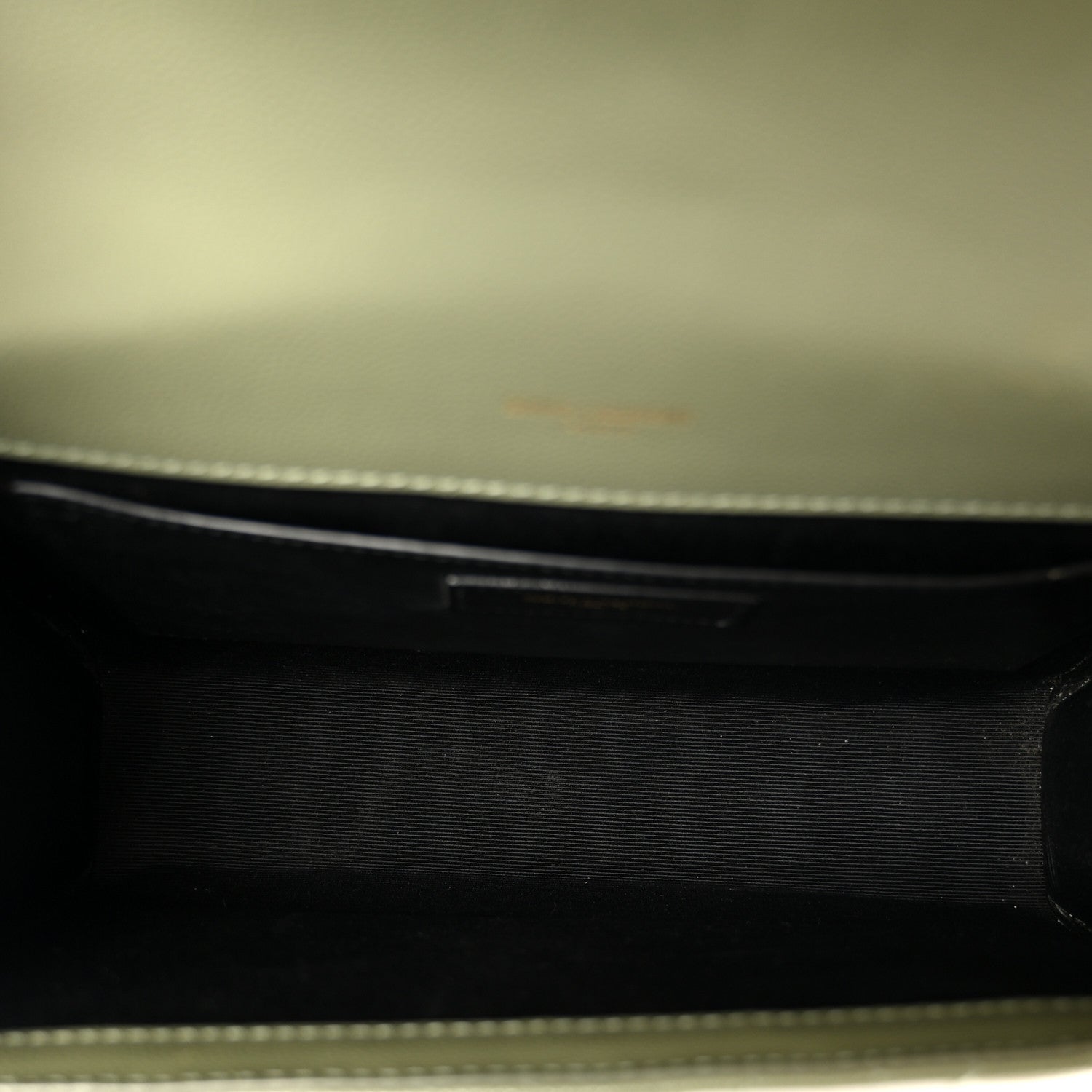 Saint Laurent Grain De Poudre Textured Mixed Matelasse Triquilt Medium Monogram Satchel Light Sage 5 of 11