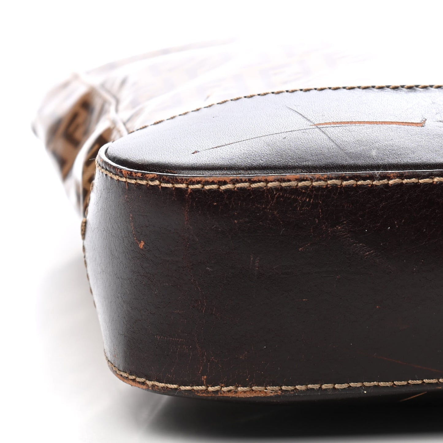Vinyl Zucchino Tote Tobacco