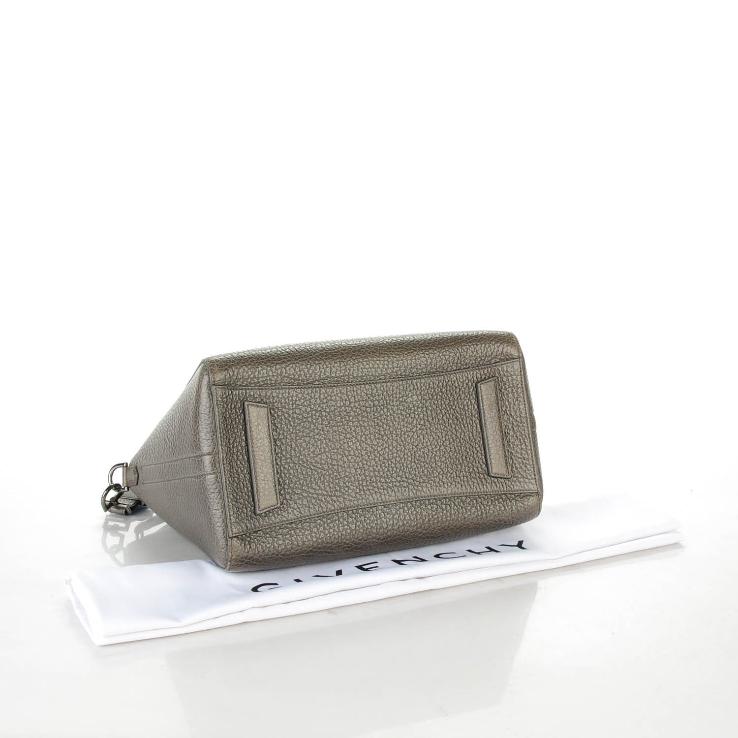 Givenchy Pebbled Calfskin Medium Antigona Grey 4 of 6