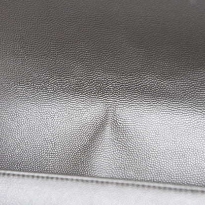 Chanel Metallic Caviar Quilted Medium Boy Flap Silver 8 of 14