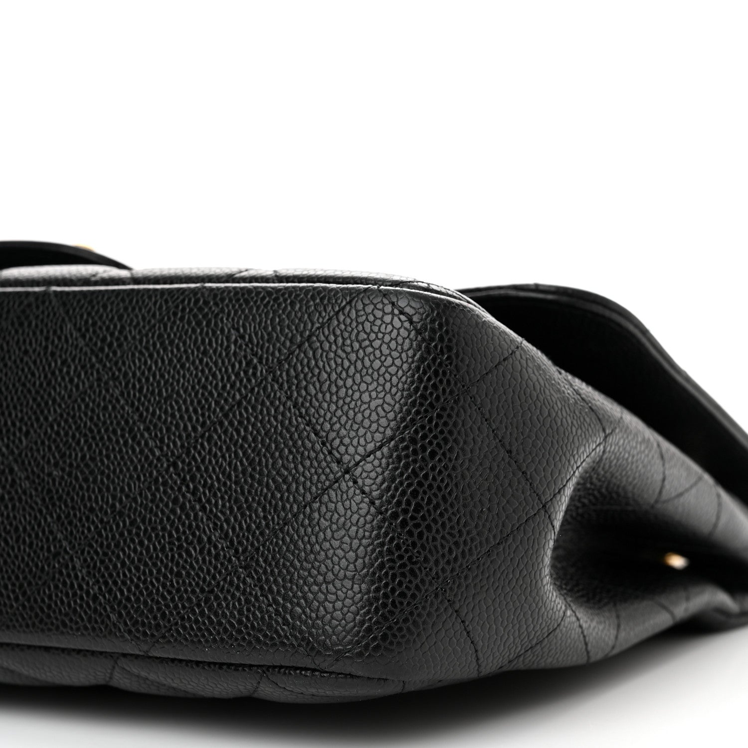 Chanel Caviar Quilted Jumbo Single Flap Black 10 of 13