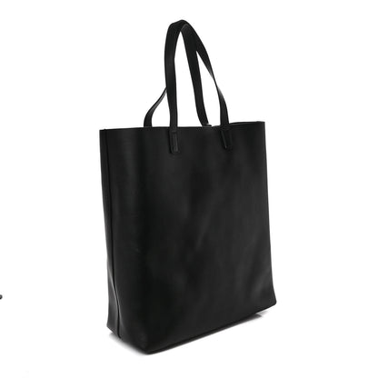 Saint Laurent Calfskin Bold Shopping Tote Black 3 of 8