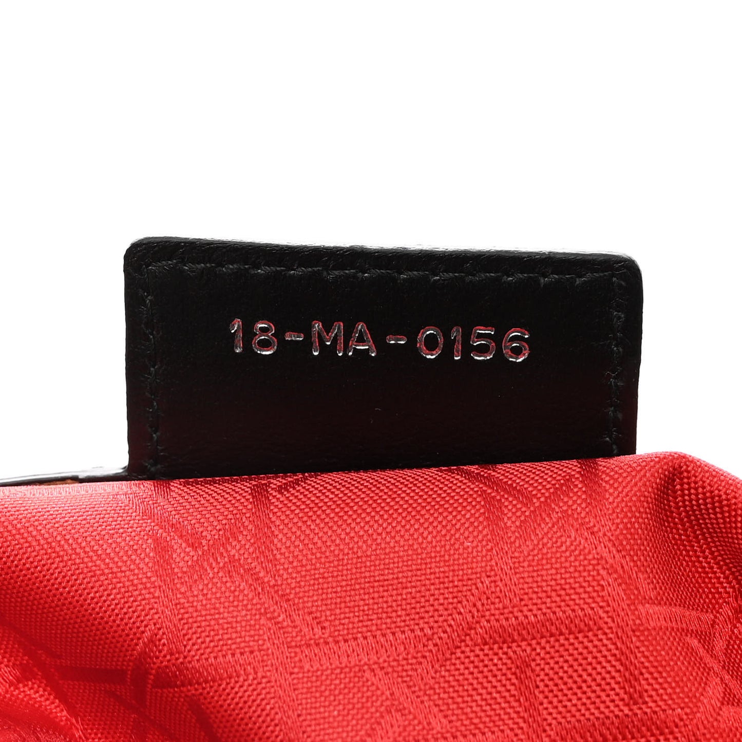 Lambskin Cannage Large Lady Dior Black