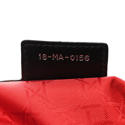 Christian Dior Lambskin Cannage Large Lady Dior Black 7 of 9