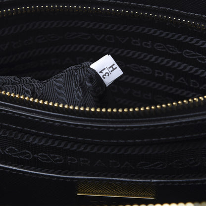 Prada Saffiano Medium Galleria Double Zip Tote Black 7 of 10