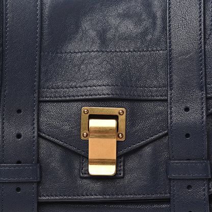 Proenza Schouler Lambskin PS1 Mini Crossbody Bag Indigo 9 of 9