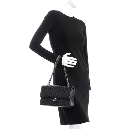Chanel Caviar Quilted Medium Double Flap Black 3 of 9