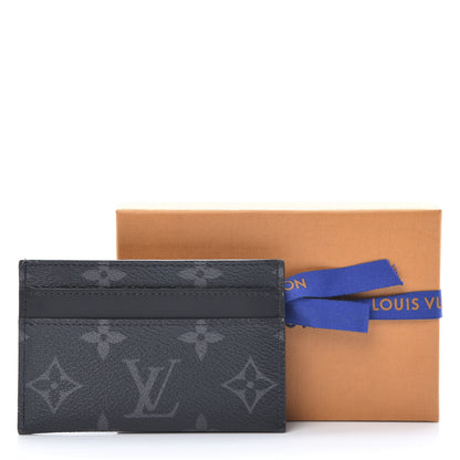 Louis Vuitton Monogram Eclipse Porte-Cartes Double Card Holder 8 of 8