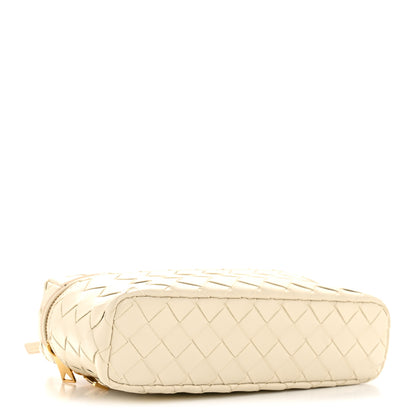 Bottega Veneta Calfskin Intrecciato Bang Bang Vanity Case Sea Salt 4 of 15