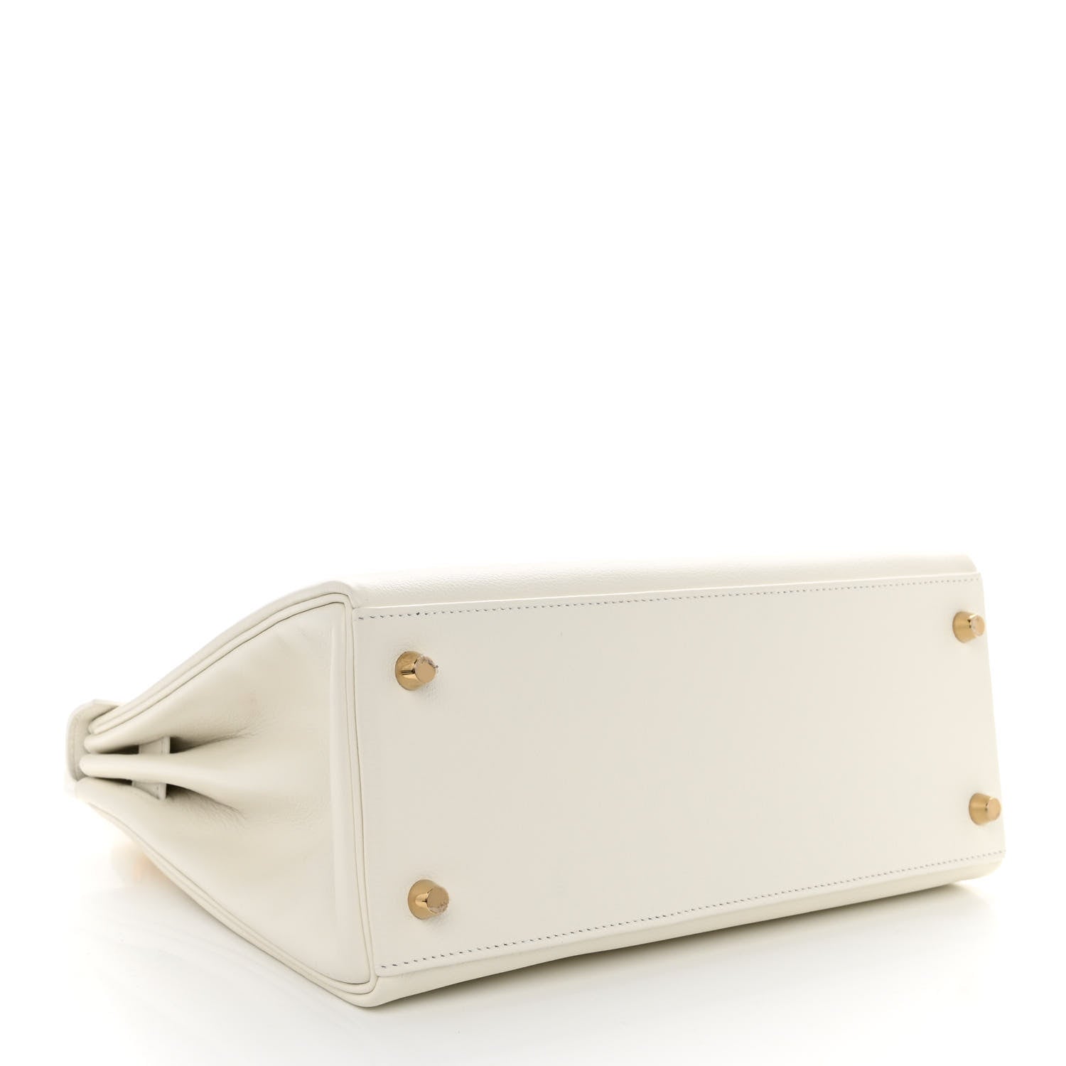 Hermes Evercolor Kelly Retourne 28 White 4 of 9