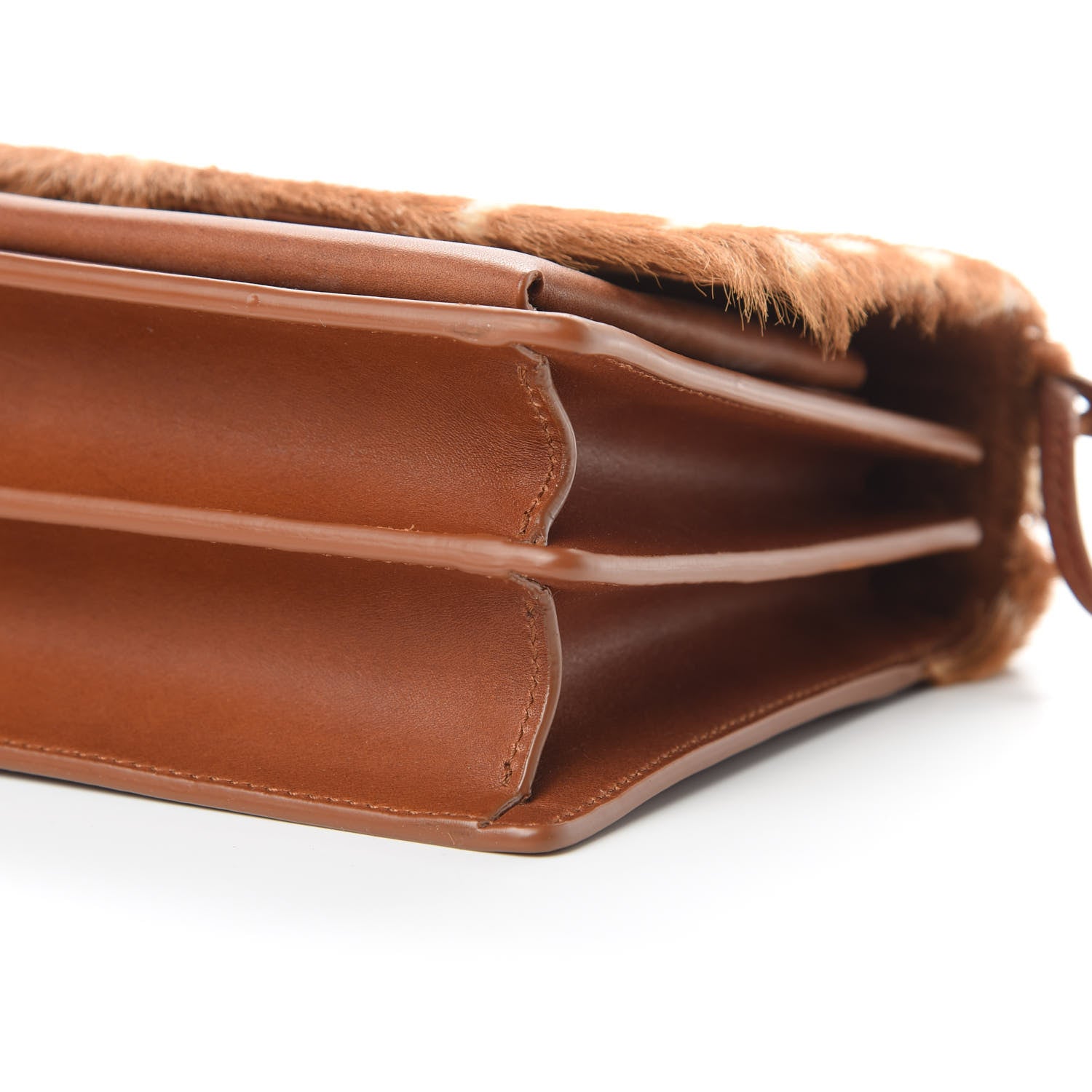 Saint Laurent Pony Hair Calfskin Medium Monogram Sunset Fawn 11 of 14