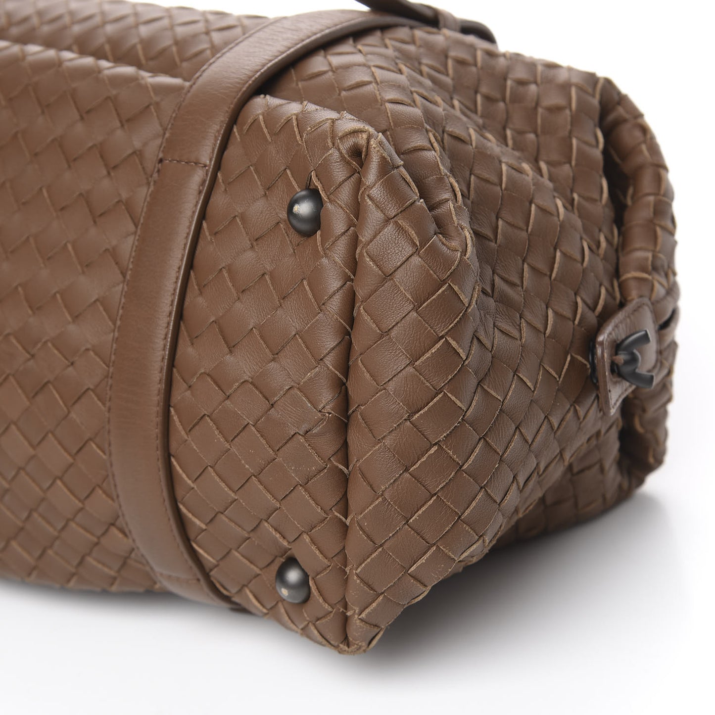 Nappa Intrecciato Montaigne Bag Noce