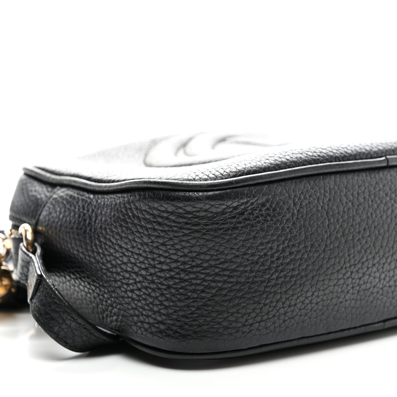 Gucci Pebbled Calfskin Small Soho Disco Bag Black 9 of 14