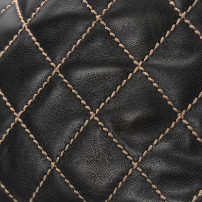 Chanel Calfskin Wild Stitch Large Tote Black 11 of 11