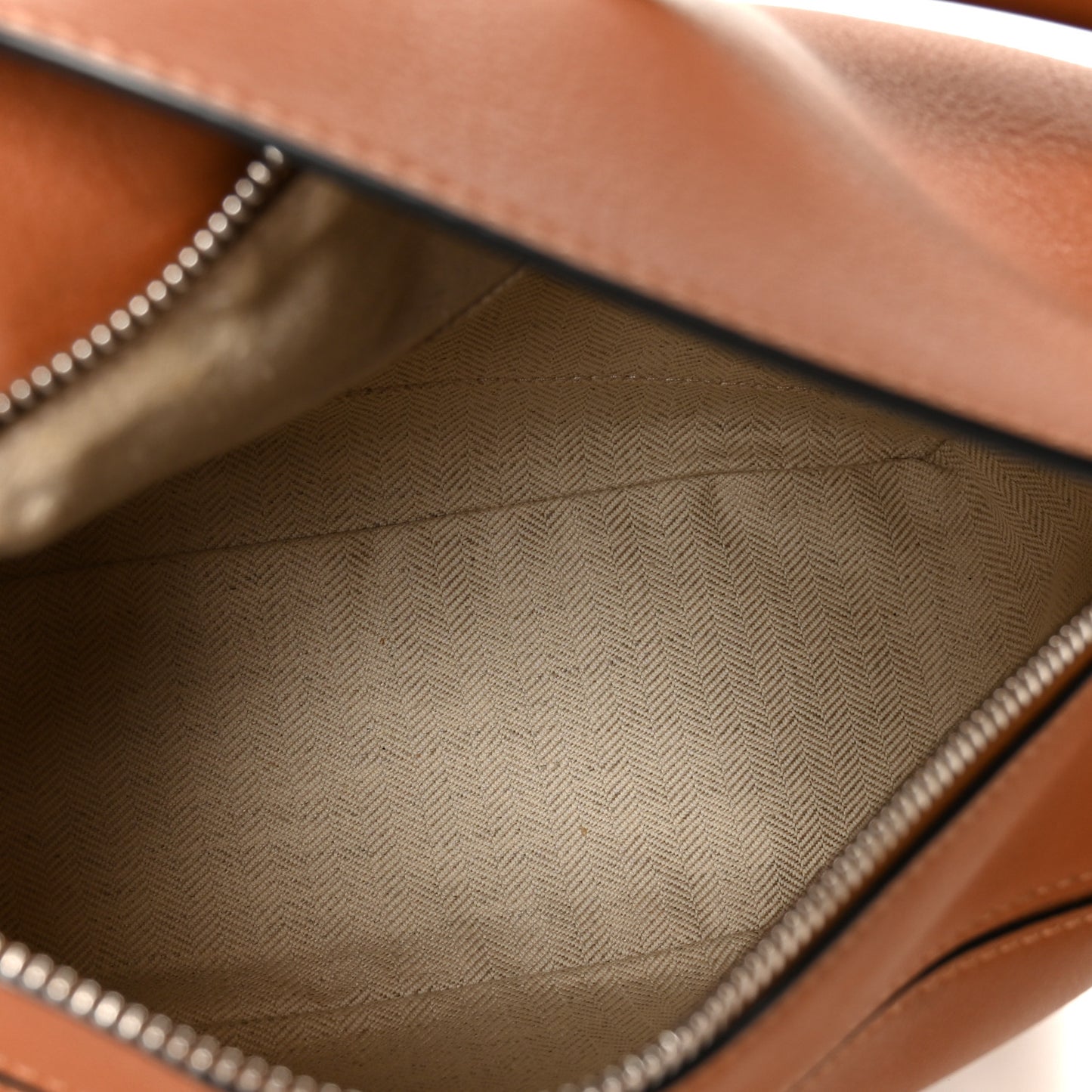 Calfskin Small Puzzle Bag Tan