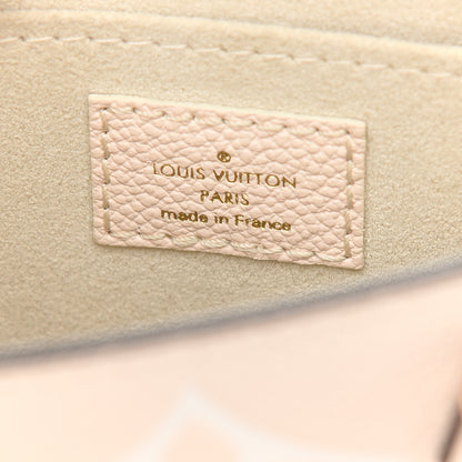 Louis Vuitton Empreinte Monogram Giant By The Pool Petit Sac Plat Cream Saffron 6 of 9