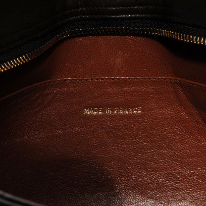 Chanel Lambskin Quilted Shoulder Bag Dark Brown 6 of 8