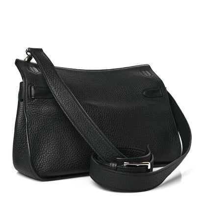 Hermes Taurillon Clemence Jypsiere 28 Black 3 of 10