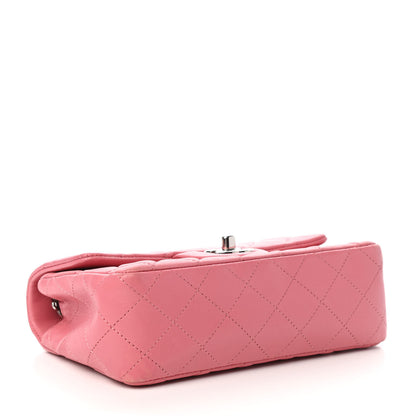 Chanel Lambskin Quilted Mini Rectangular Flap Pink 4 of 11