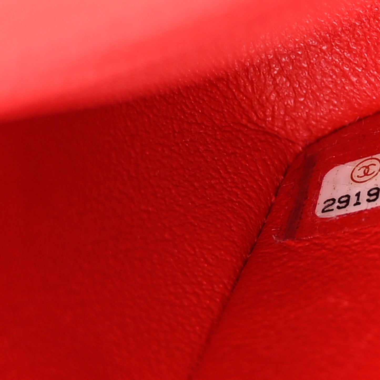 Patent Calfskin Quilted Bi-Color Mini Rectangular Flap Red Black
