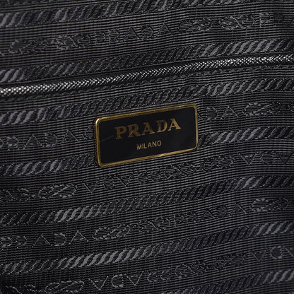 Prada Tessuto Nylon Saffiano Tote Black 6 of 8