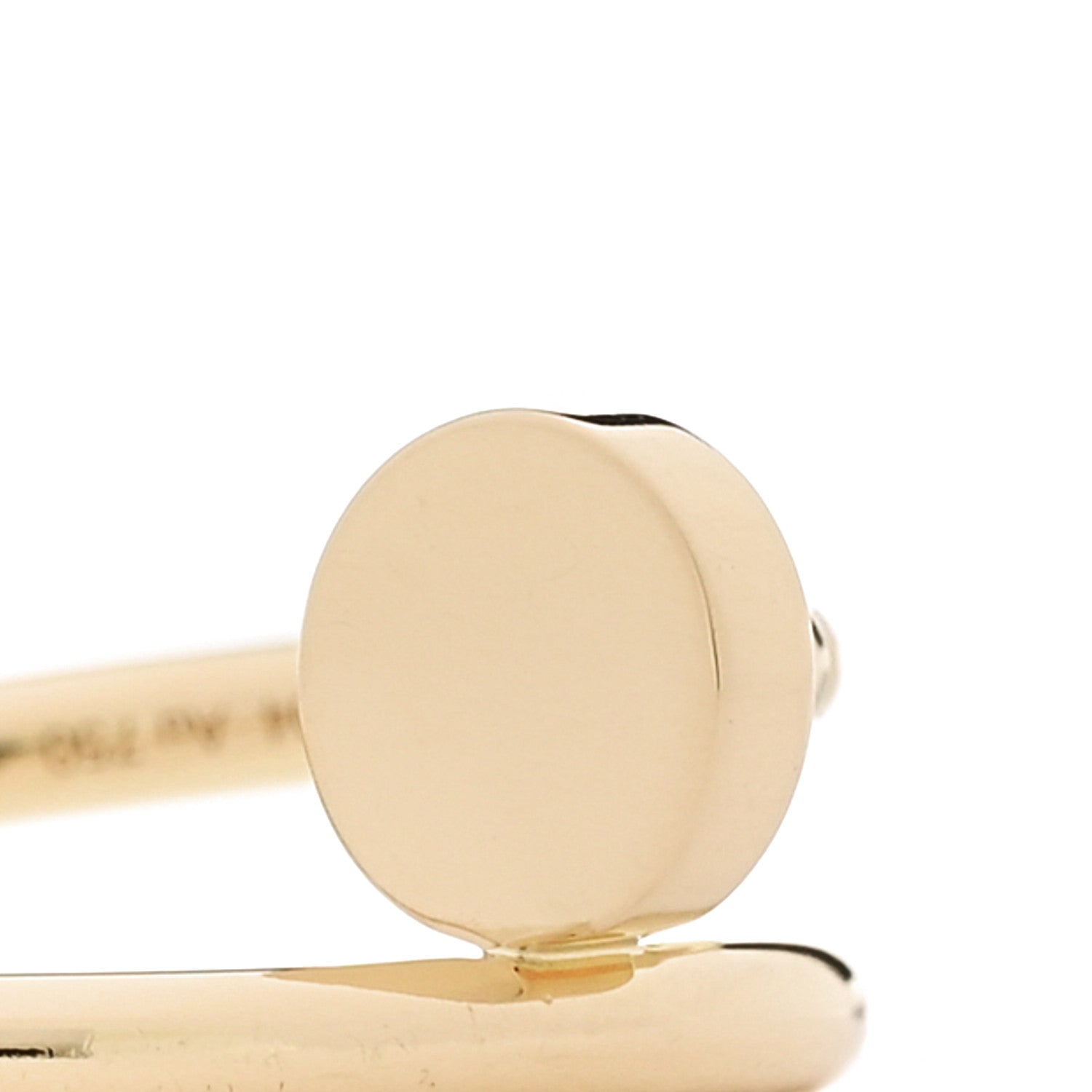 Cartier 18K Yellow Gold Small Juste Un Clou Ring 47 4 4 of 5