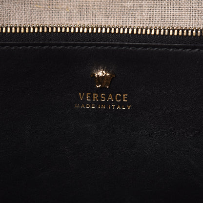 Versace Calfskin Large Palazzo Empire Bag Black 7 of 40