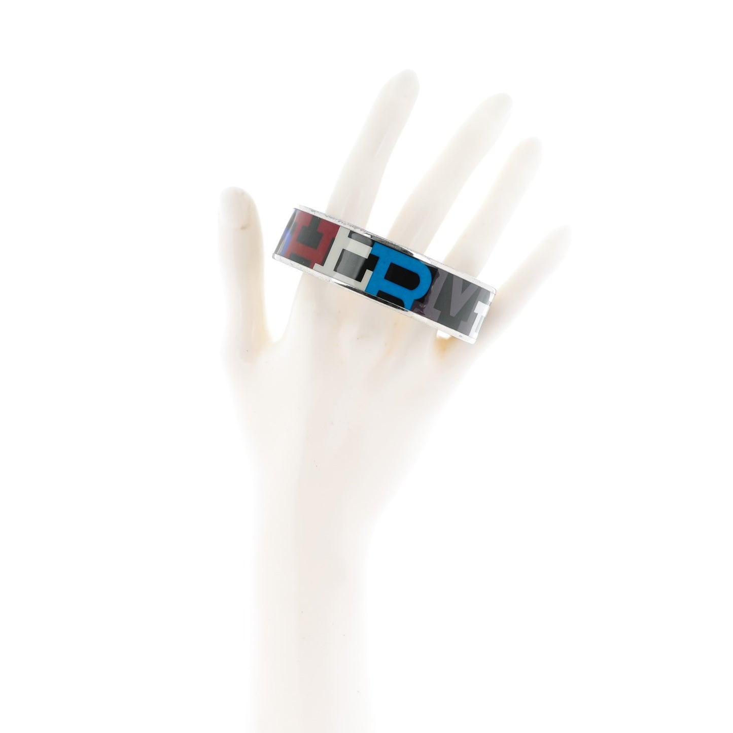 Enamel Printed Medium Capitales Bracelet 70