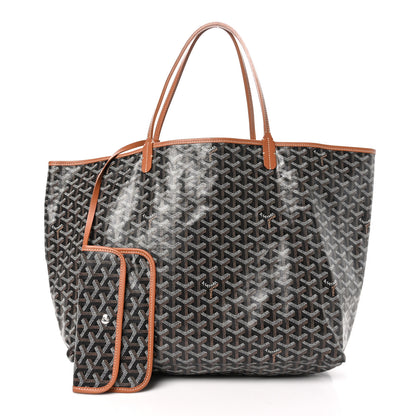 Goyard Goyardine Saint Louis GM Black Gold 3 of 11