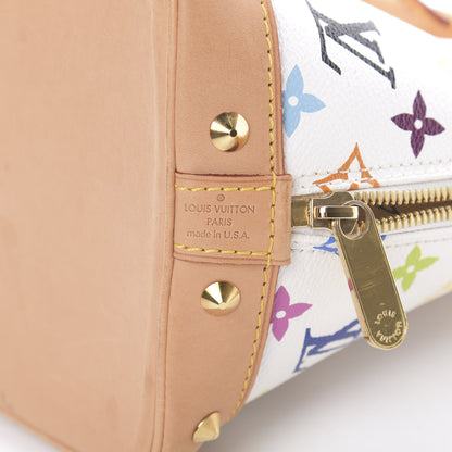 Louis Vuitton Monogram Multicolor Alma White 7 of 18