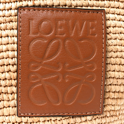 Loewe Raffia Mini Slit Tote Bag Natural Tan 6 of 9