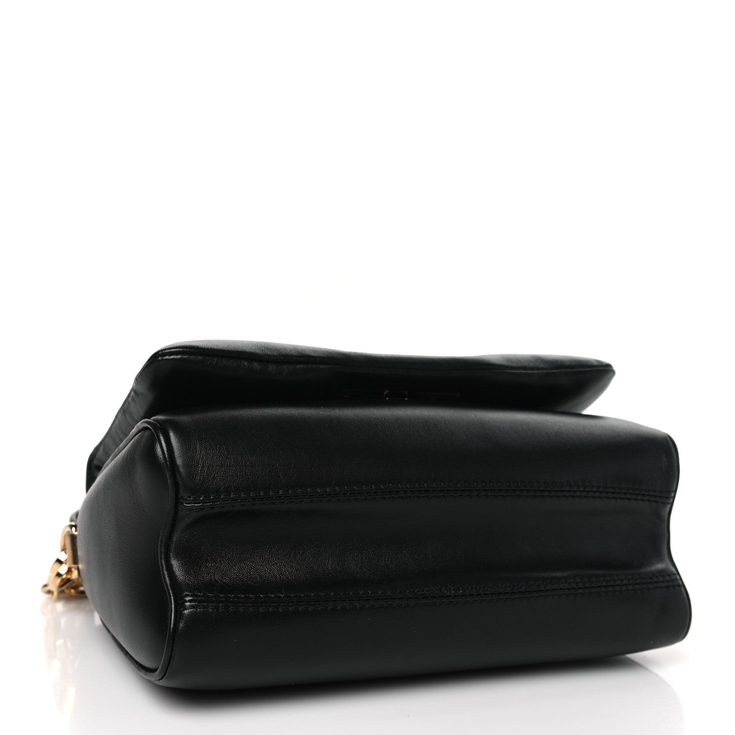 Louis Vuitton Shiny Lambskin Twist MM Black 4 of 8