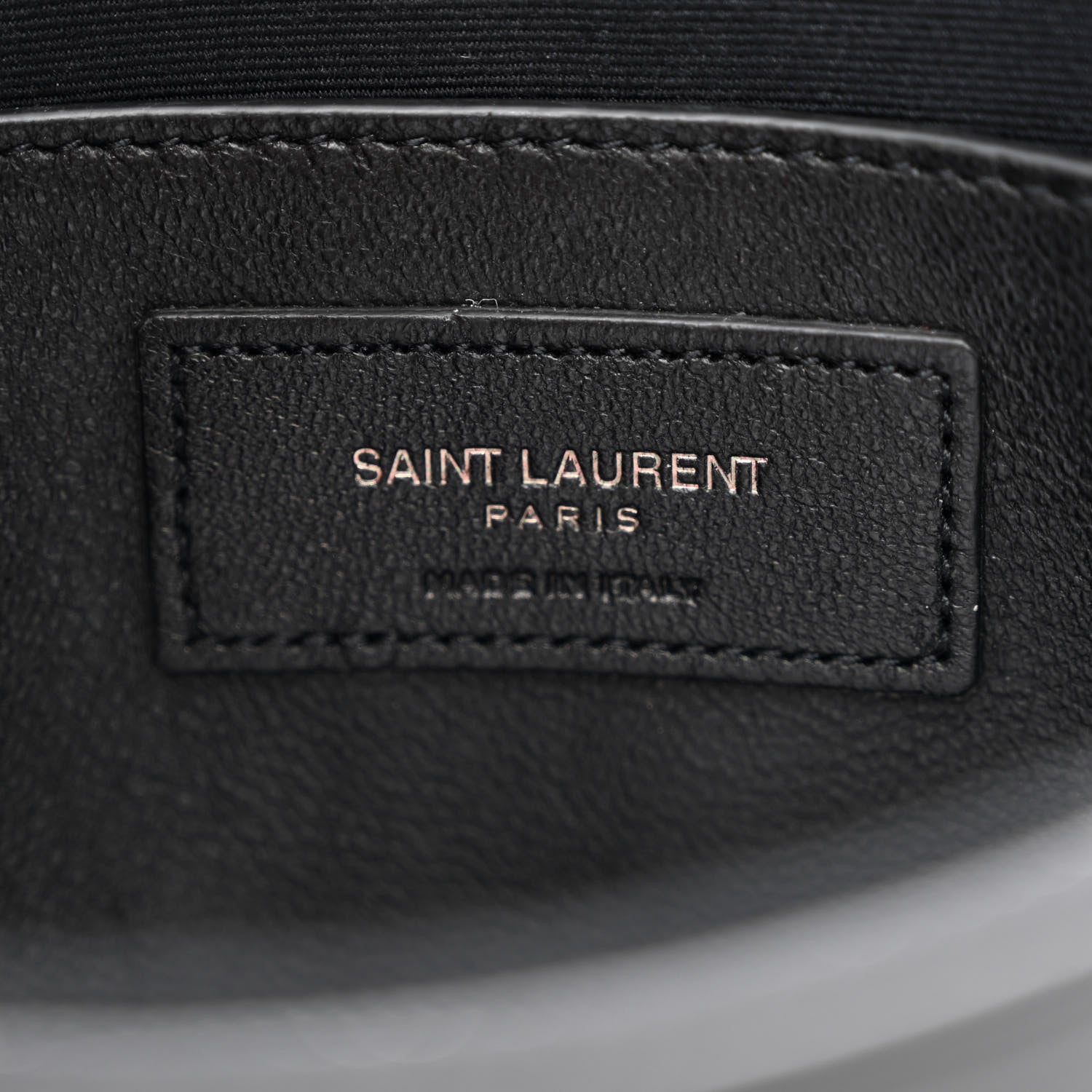 Saint Laurent Calfskin Small Monogram Love Shoulder Bag Black 6 of 10