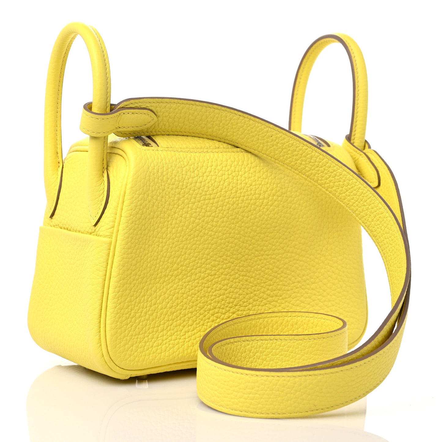 Taurillon Clemence Mini Lindy 20 Lime