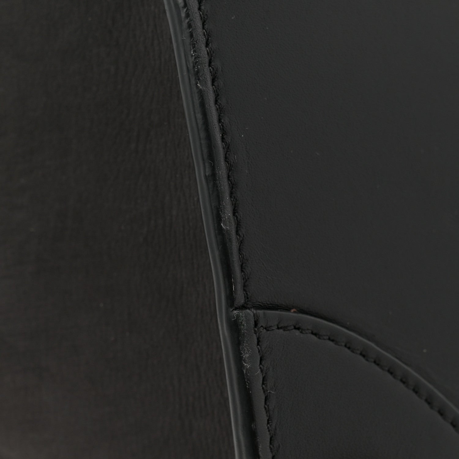 Celine Nubuck Drummed Calfskin Mini Bi-Color Luggage Black White 11 of 11