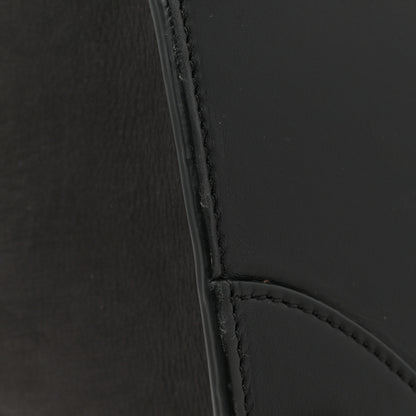 Celine Nubuck Drummed Calfskin Mini Bi-Color Luggage Black White 11 of 11