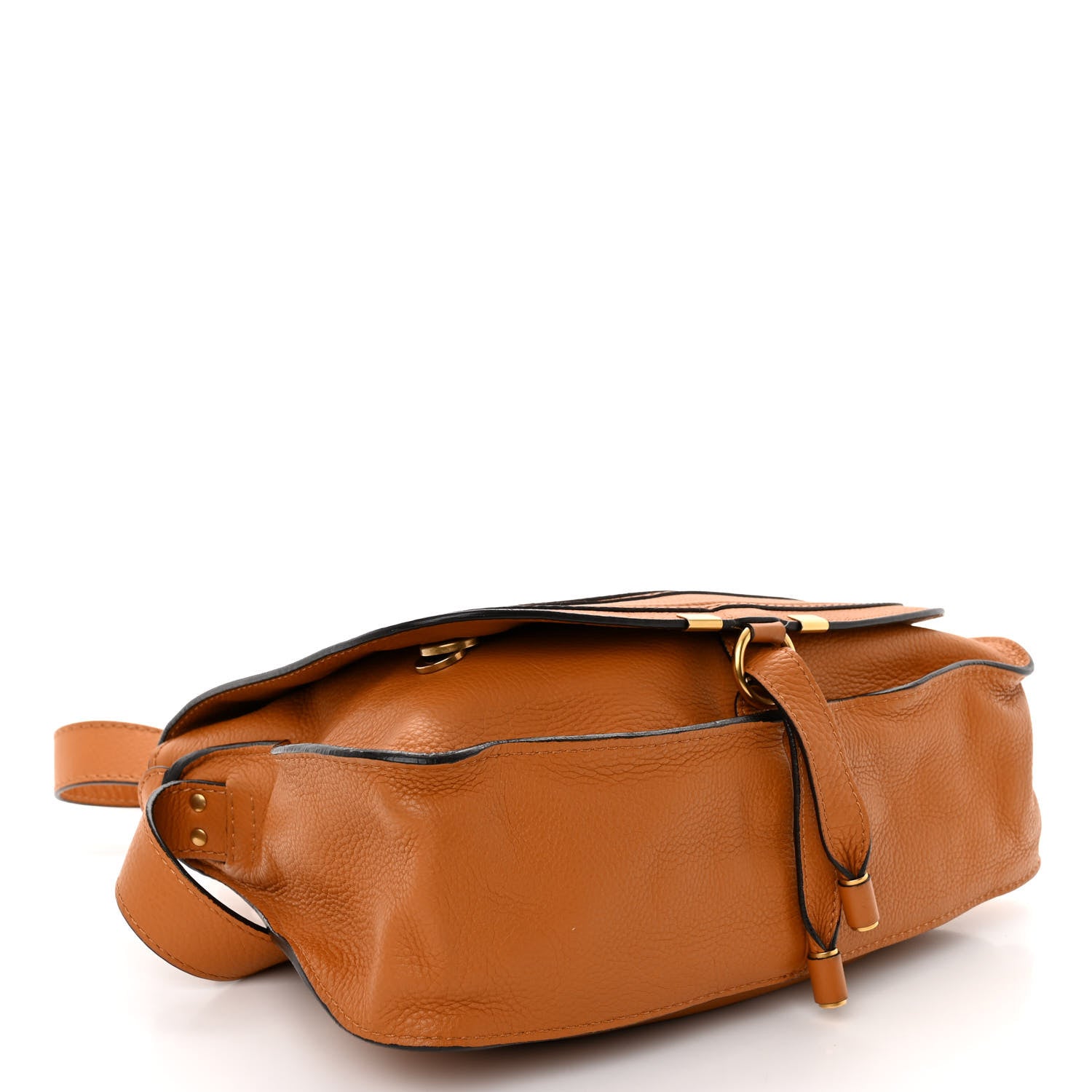 Chloe Calfskin Medium Marcie Satchel Tan 4 of 10