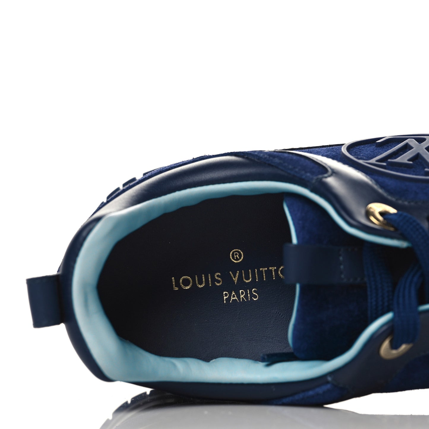 Suede Run Away Sneakers 36 Blue