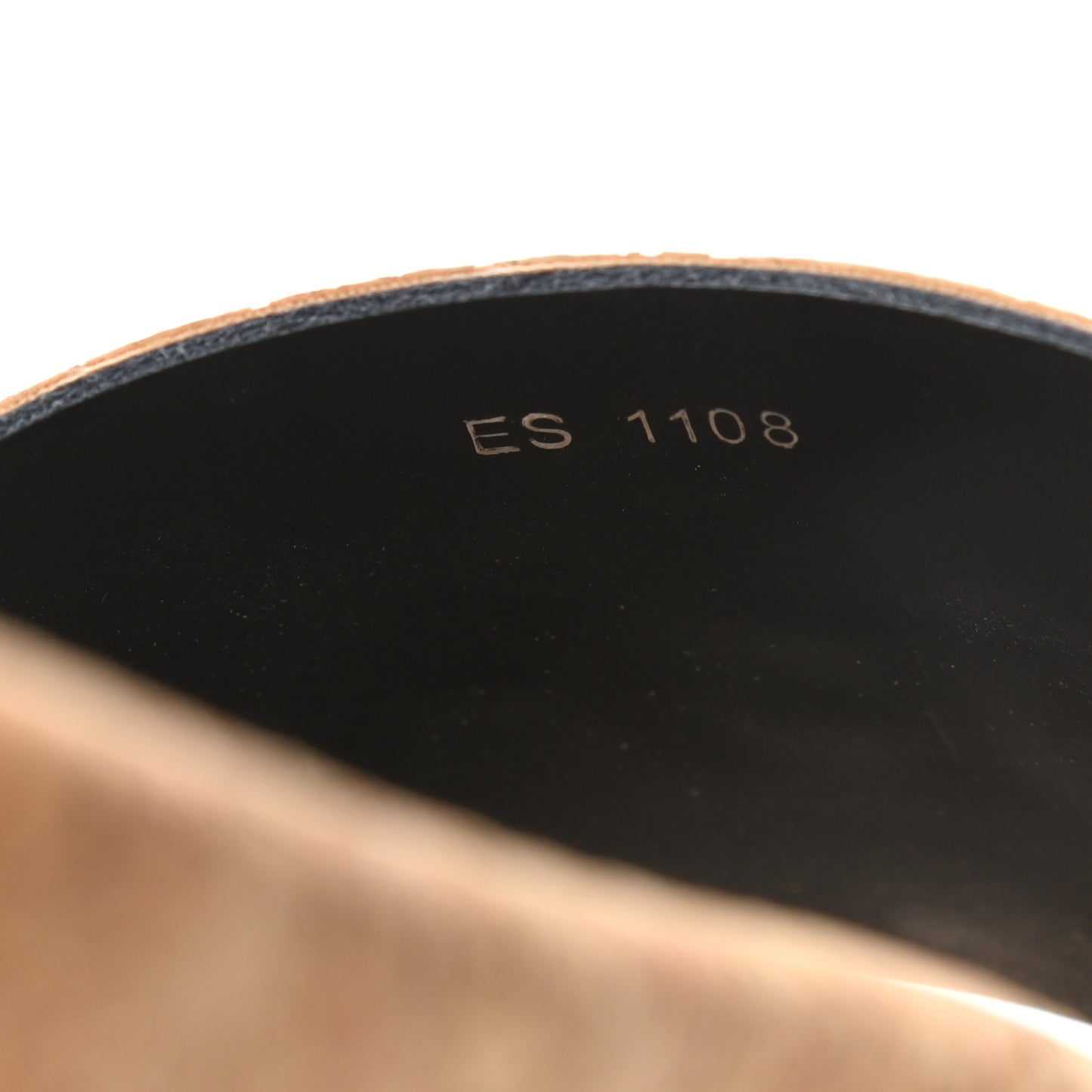 Cork Logo Slide Sandals 38 Natural