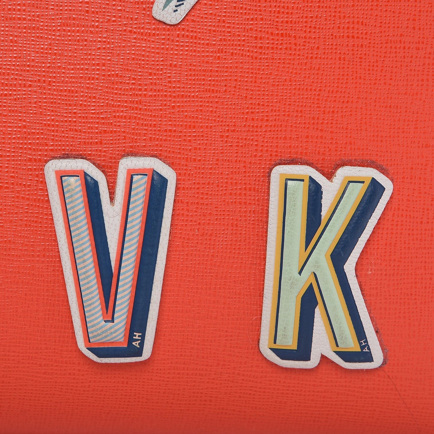 Vitello Elite Patches Petite 2Jours Tote Papavero